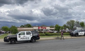 Police on the scene of Mass shooting in Buffalo 