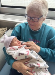 MaeDean with her grandson